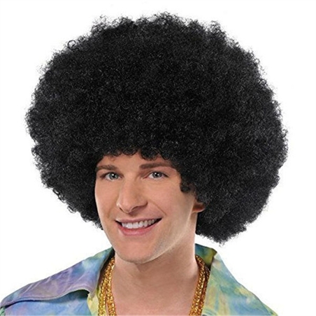 Carnevale Accessori - Parrucca Afro Nera