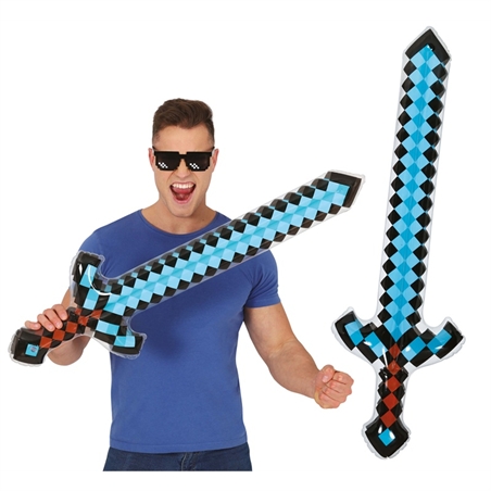 Spada Pixel Gonfiabile 90 cm