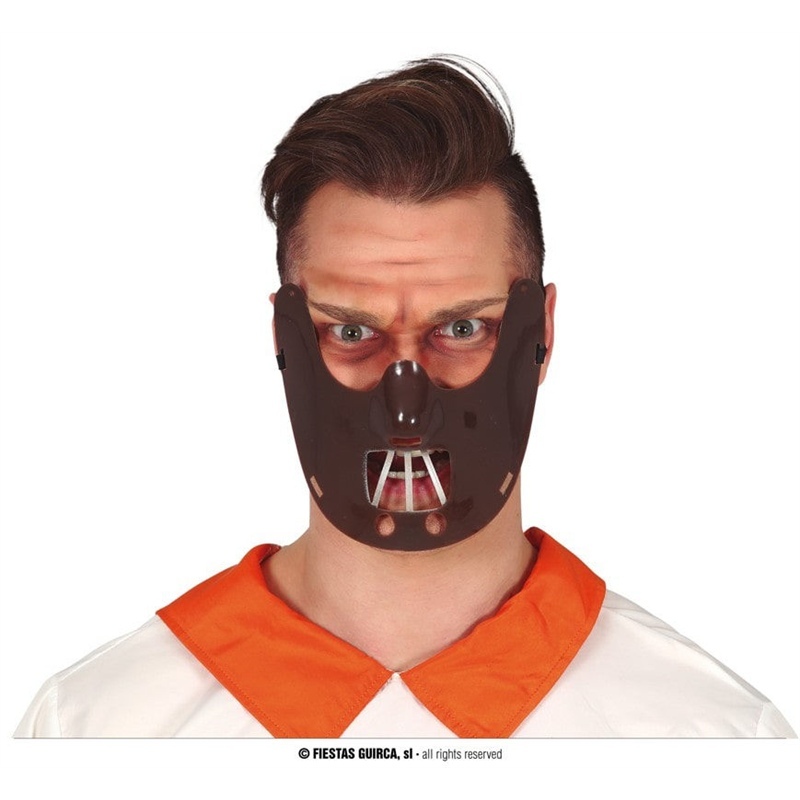 Mezza Maschera assassino in pvc