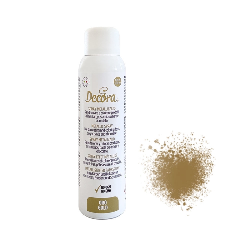 Colorante Spray Metallizzato Oro 150 ml