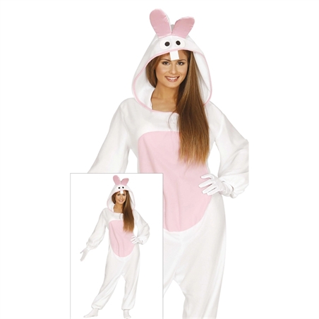 Costume Coniglietta Bianca Taglia L