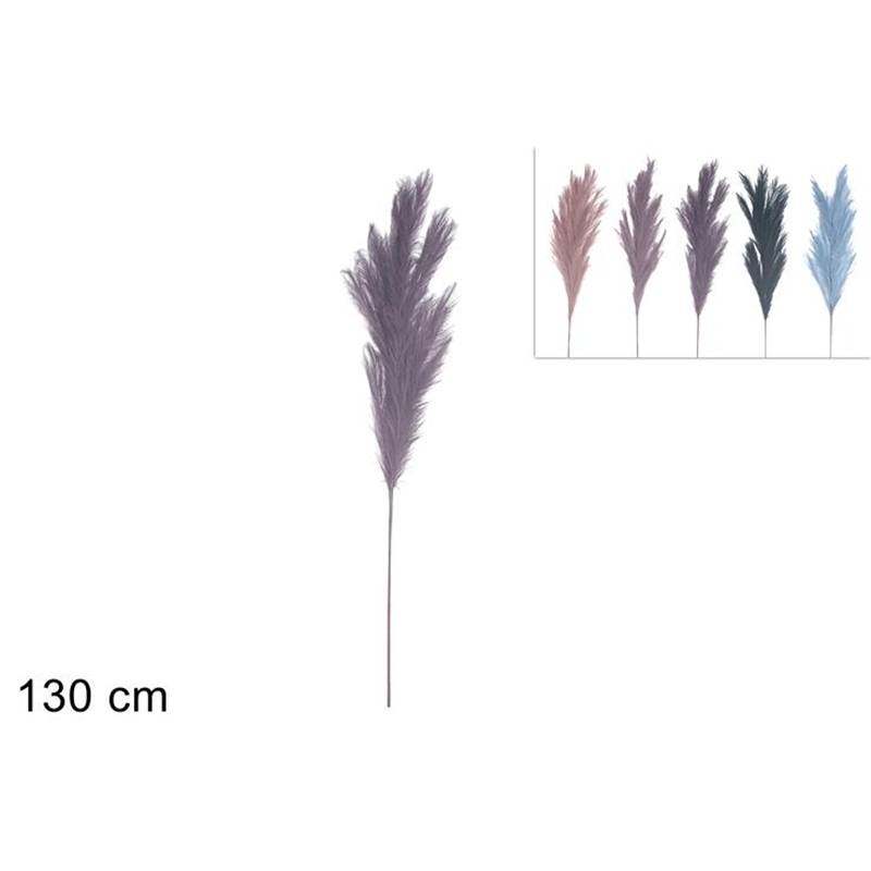Stelo Piume 130 Cm Colori Assortiti