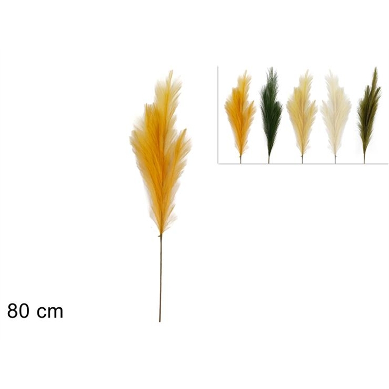 Stelo Piume 80 Cm Colori Assortiti