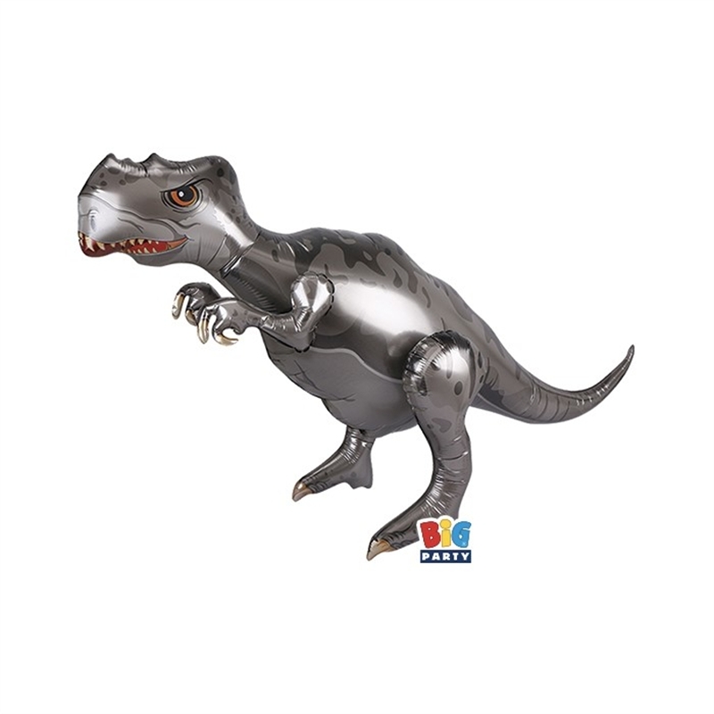 Palloncino Foil 3D a Forma 95 x 75 cm Dinosauro T-REX