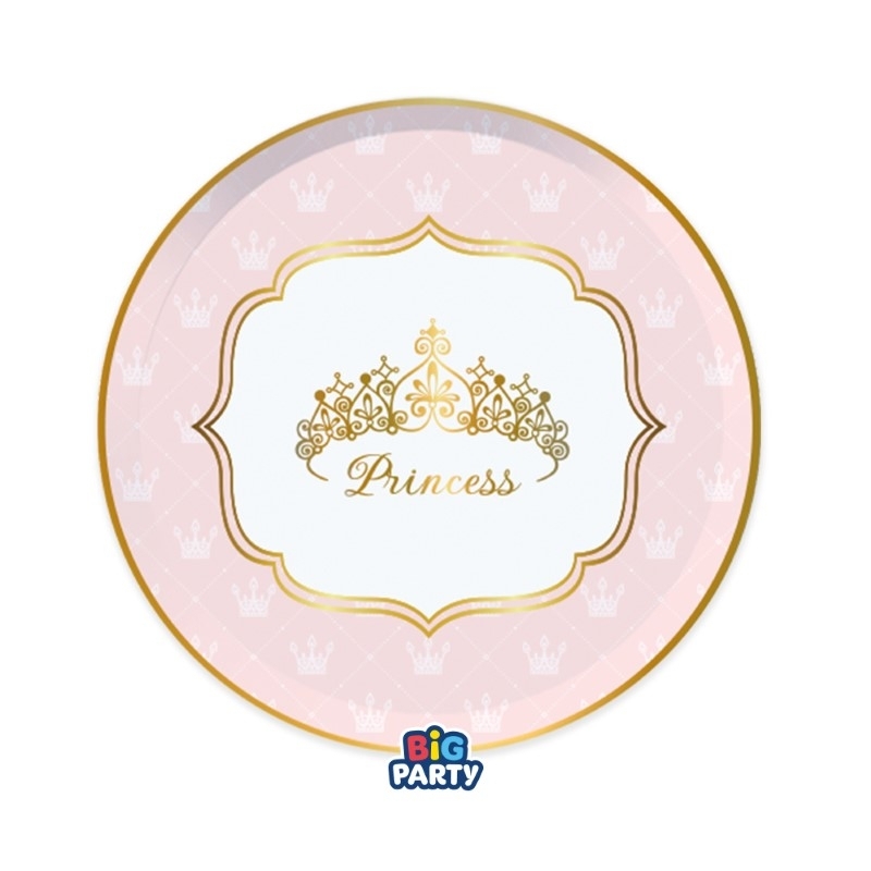 6 Piatti Ø 18 cm Princess