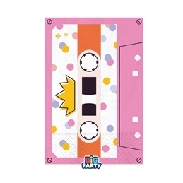 16 Tovaglioli 33 x 33 cm Music Party