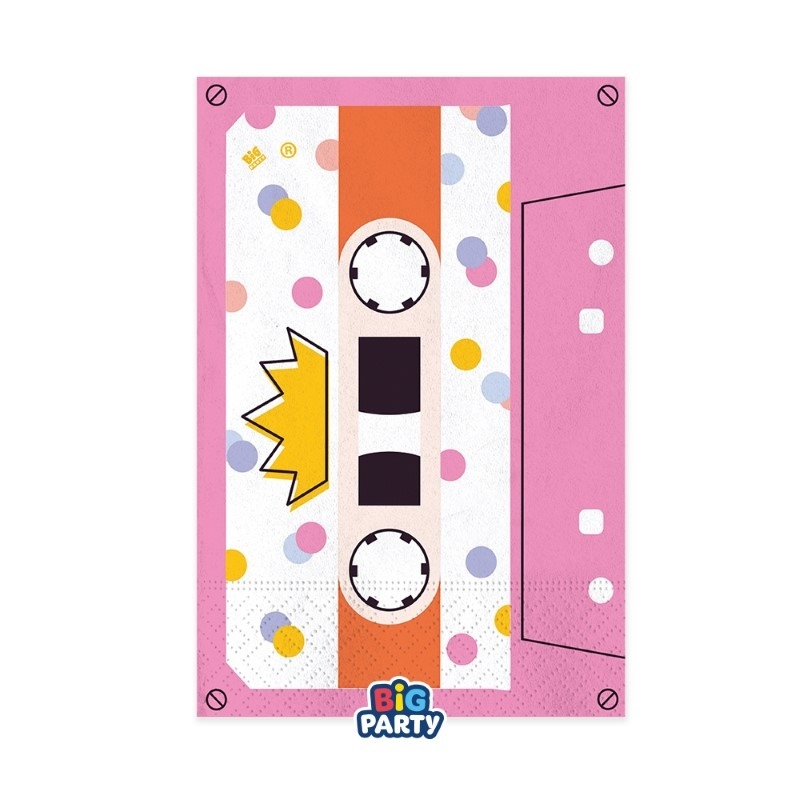 16 Tovaglioli 33 x 33 cm Music Party