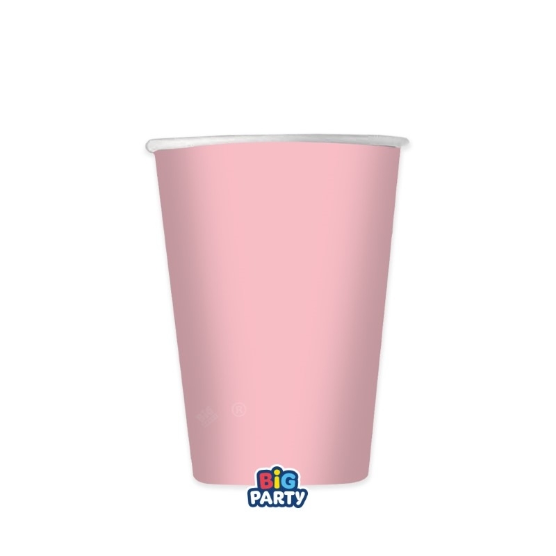 6 Bicchieri 250 cc Wavy Rosa Baby