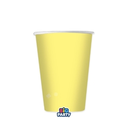 6 Bicchieri 250 cc Wavy Giallo