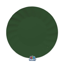 6 Piatti Ø 25 cm Wavy Verde Foresta