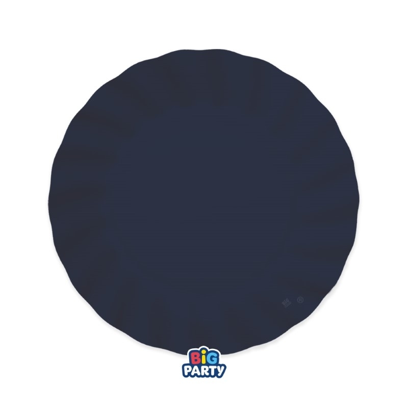 6 Piatti Ø 20 cm Wavy Blue Navy