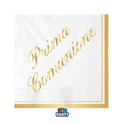 16 Tovaglioli Italic 25 x 25 cm Prima Comunione