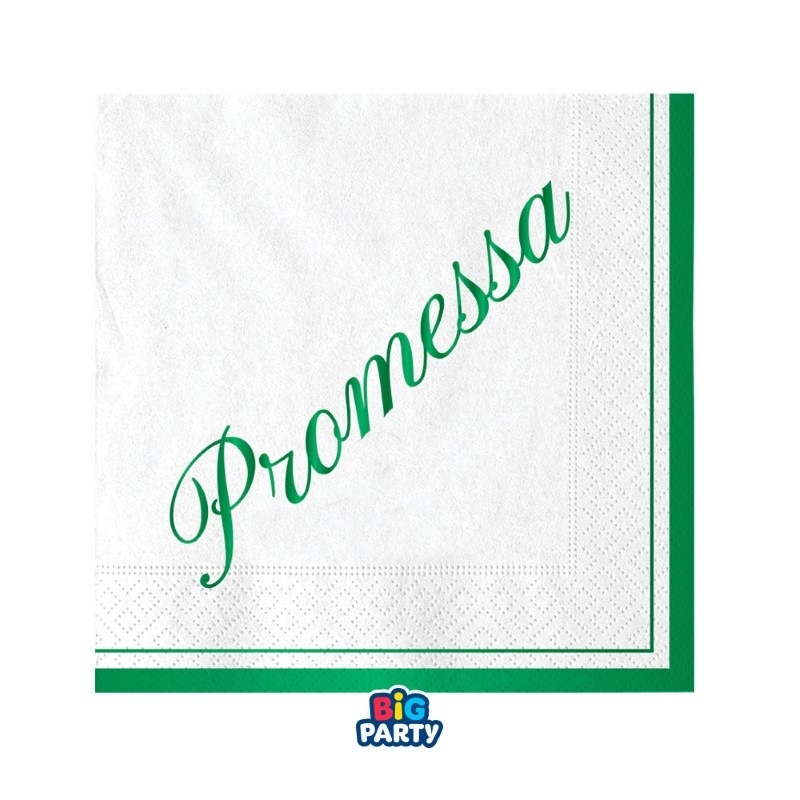 16 Tovaglioli Italic 25 x 25 cm Promessa