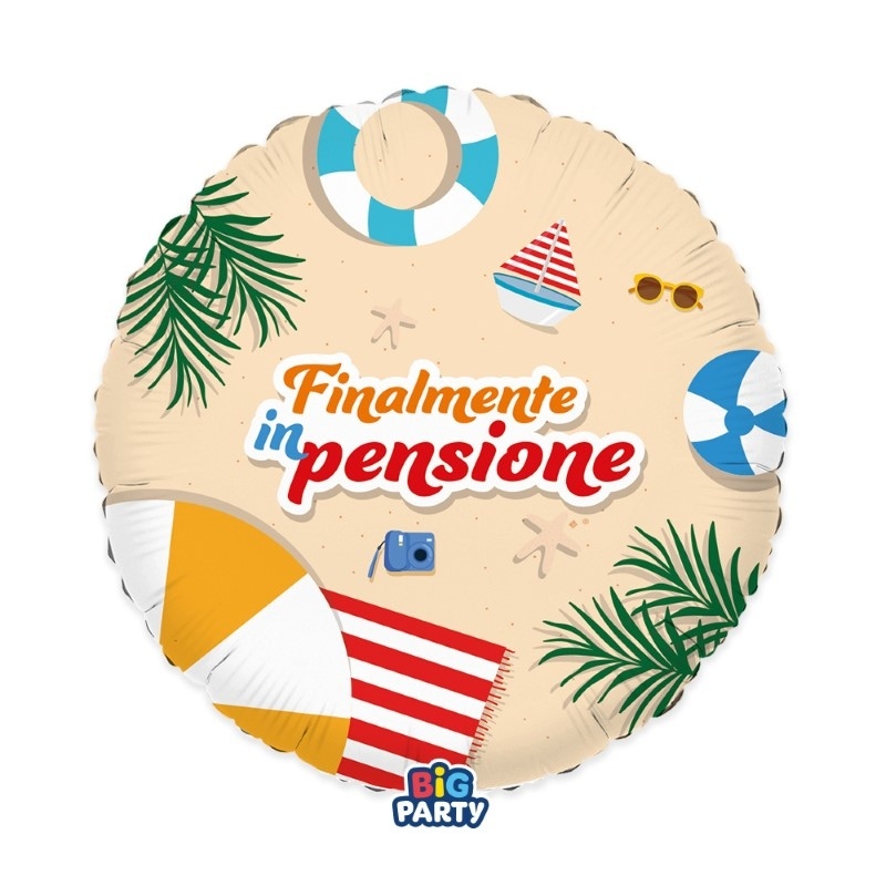 Foil Tondo 18" Pensione