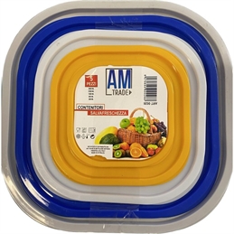 Contenitore Salva Freschezza Set Da 5 Pezzi