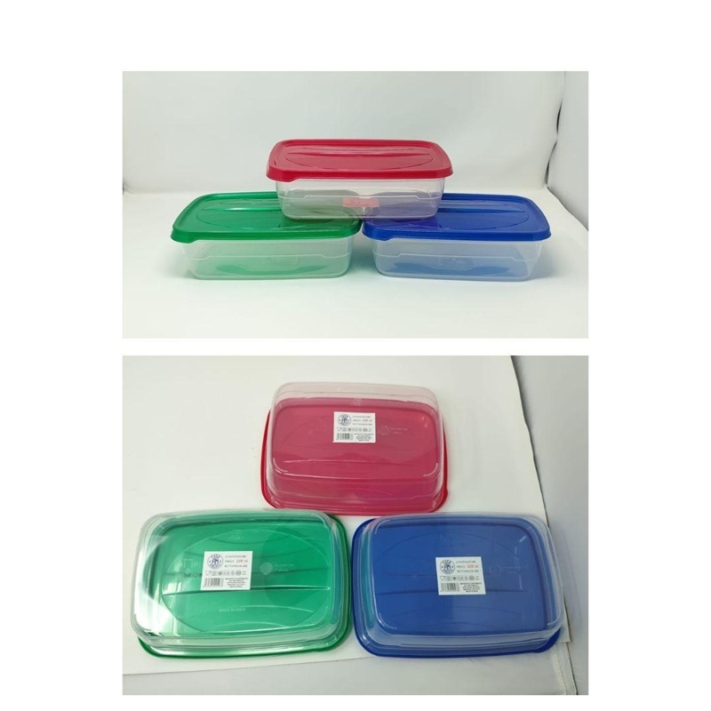 Set 3 Contenitori Frigo Rettangolari