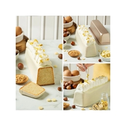 Stampo Slim Cake 26x8x5h Gold Line