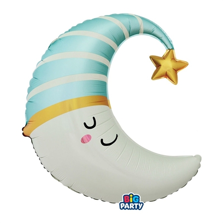 Palloncino Mylar 63x71 cm Baby Light Blue