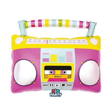 Palloncino Mylar 57x59 cm Music Party