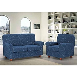 Tessier Copridivano Elasticizzato Skipper Fantasy Jacquard Tessier Copridivano Elasticizzato Skipper Fantasy Jacquard