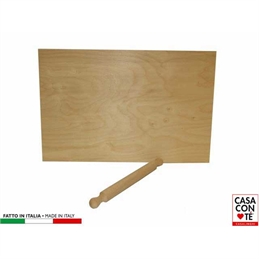 Spianatoia Con Mattarello 58 x 38 H 1,2 Betulla