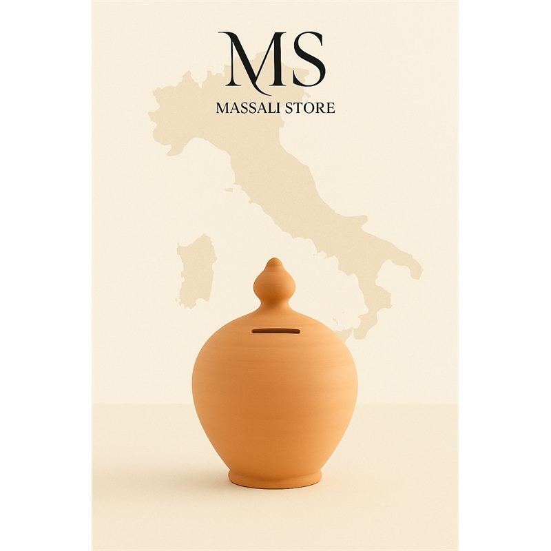 Salvadanaio in Terracotta Varie Misure 