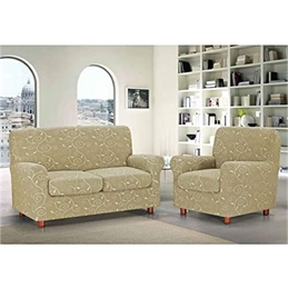 Tessier Copridivano Elasticizzato Skipper Fantasy Jacquard Tessier Copridivano Elasticizzato Skipper Fantasy Jacquard