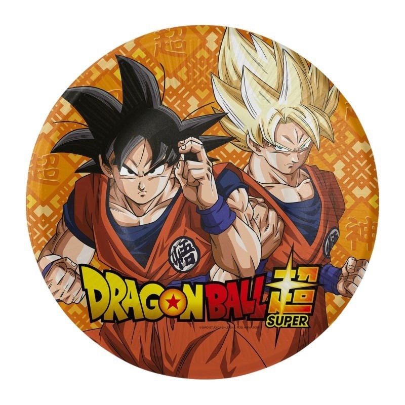 Piatti 18 cm Dragon Ball 8 pezzi