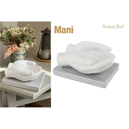 Svuota Tasche In Ceramica Mani Unite Base Silver