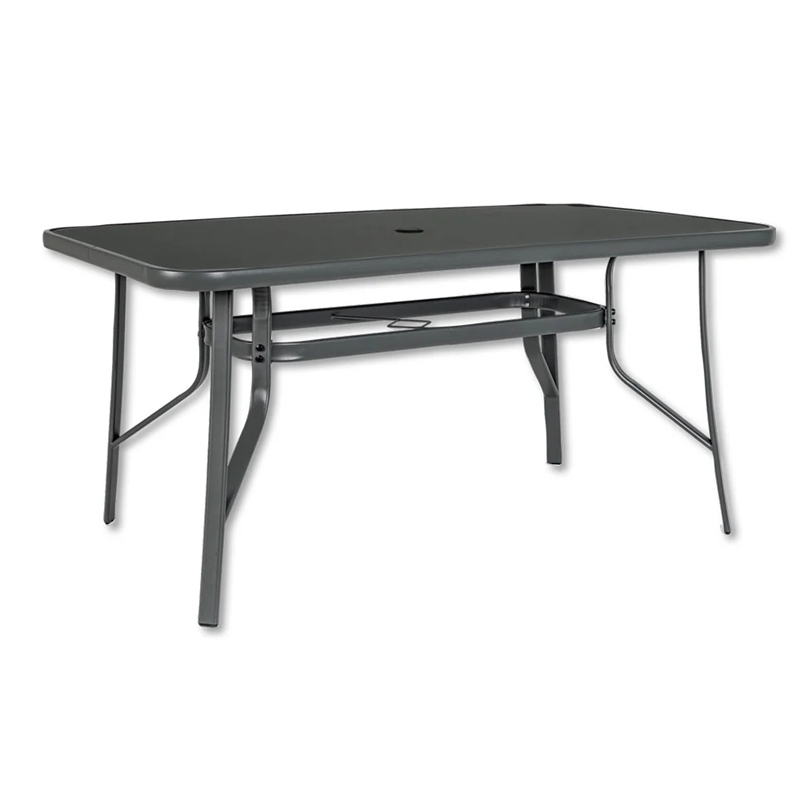 Tavolo-martinez-Rettangolare-Con-foro-centrale-colore-antracite-150 x 90 x 70h cm