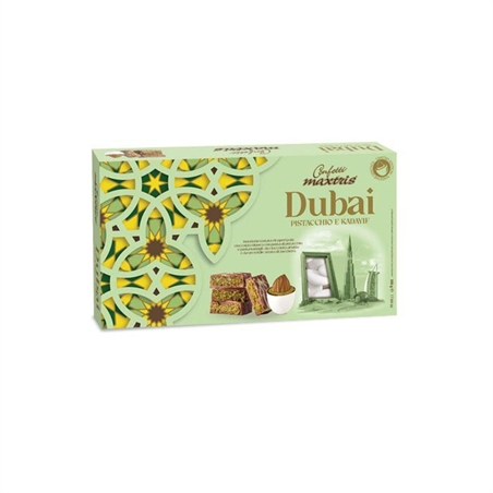 Confetti Maxtris Dubai Pistacchio e Kadayif Bianco 500 grammi