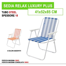 Sedia Relax Luxury Plus Text