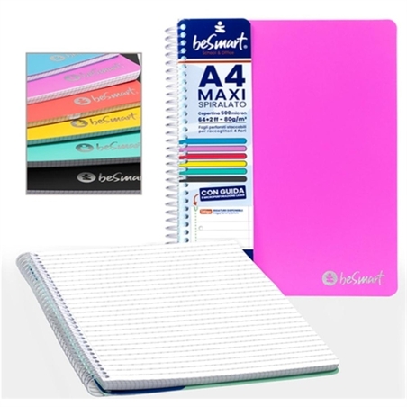 1R Maxi Spiralato PVC Colori Brillanti 64 FF 80 GR Be Smart