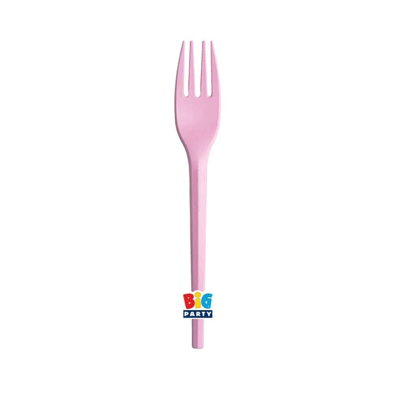 Forchette Ecolor Rosa 20 pezzi