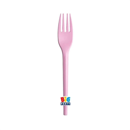Forchette Ecolor Rosa 20 pezzi