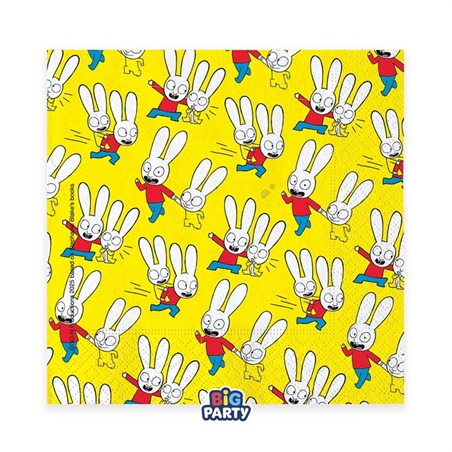 Tovaglioli 33x33 cm Simone 16 pezzi