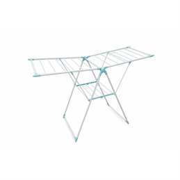 STENDINO METALLO BIANCO PIEGHEVOLE 155X61X99 CM
