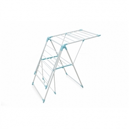 STENDINO METALLO BIANCO PIEGHEVOLE 155X61X99 CM