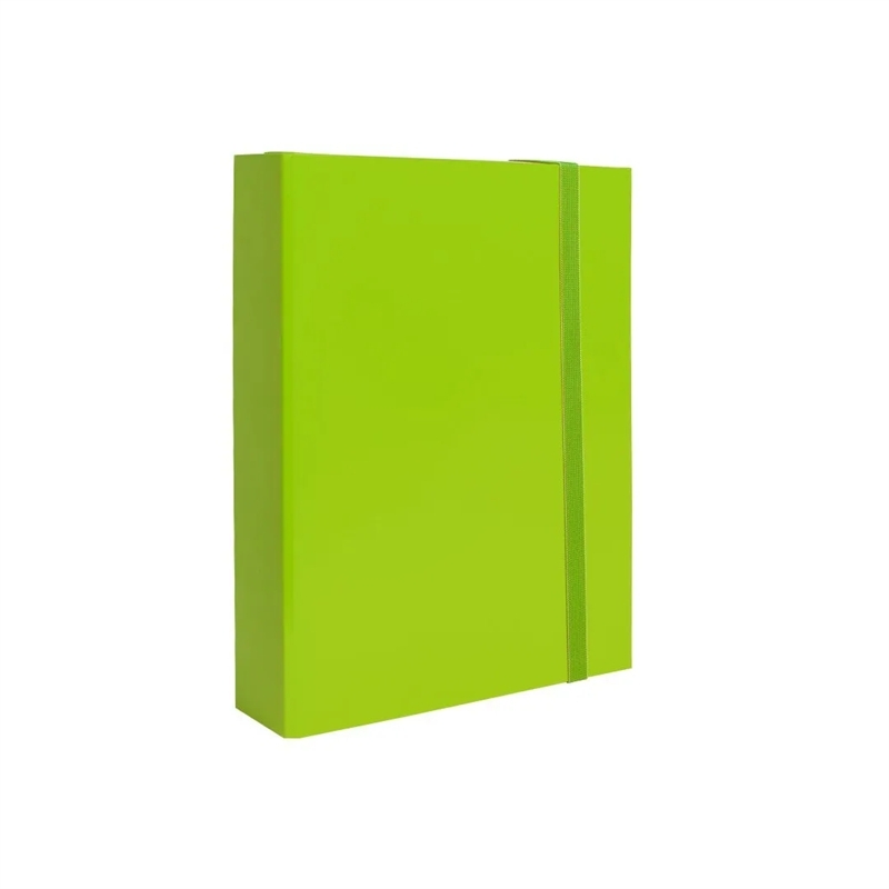 Cartella Elastico Piatto Dorso 5 25X35Cm Verde Chiaro