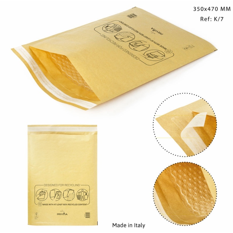 Pryma Busta Gialla Imbottita K/7 350X470Mm