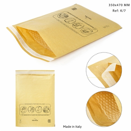 Pryma Busta Gialla Imbottita K/7 350X470Mm