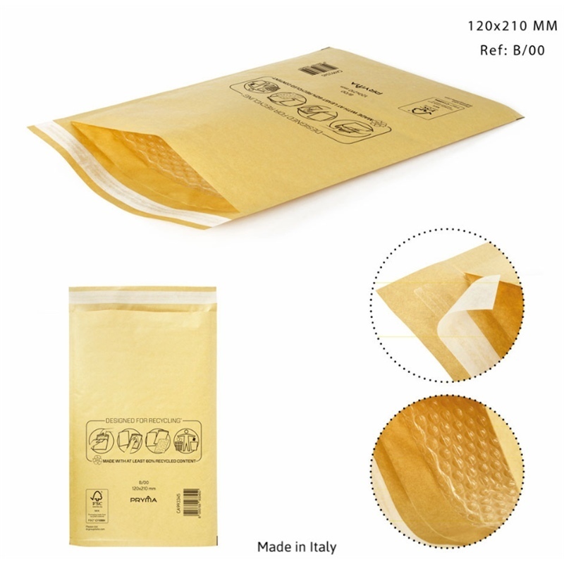 Pryma Busta Gialla Imbottita B/Oo 120X210Mm