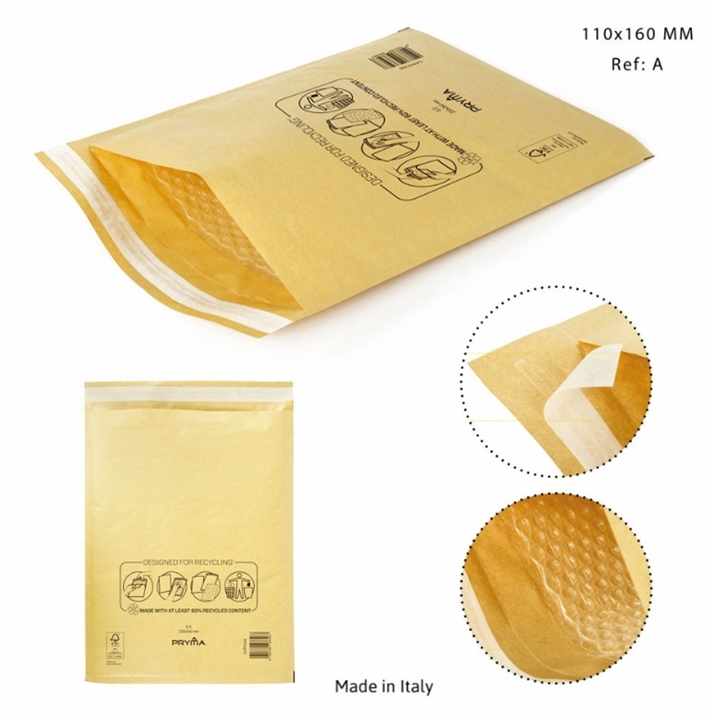 Pryma Busta Gialla Imbottita A 110X160Mm