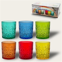 Set 6 Bicchieri Lanai Colorati