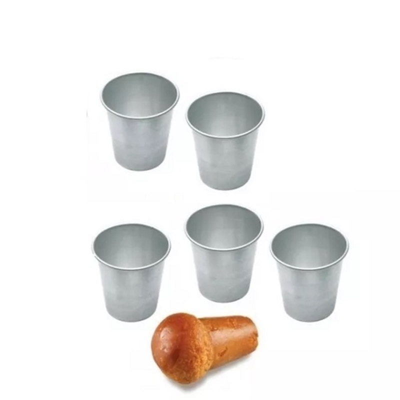 Formina Babà In Alluminio Mignon 5 Pezzi