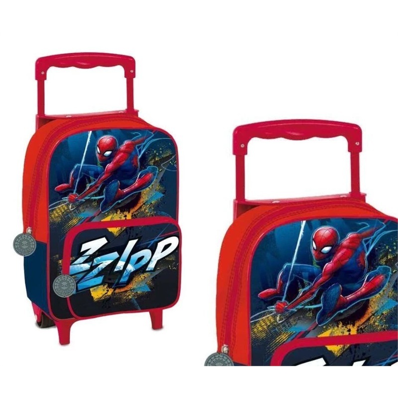 Zaino Trolley Asilo Spiderman