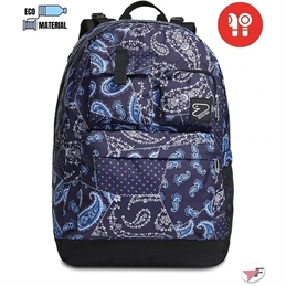 Seven Reversibile Pockets Grs Blue Cashmere Con Ear