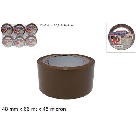 Nastro Adesivo Avana 48mm x 66 Metri