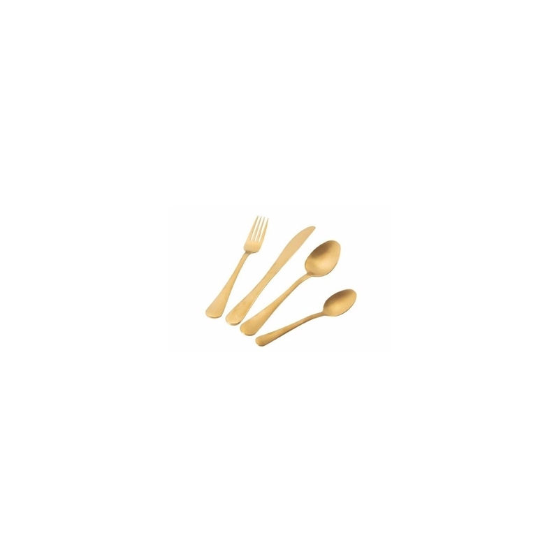 5TH AVENUE SET 24PZ POSATE ORO SATINATO