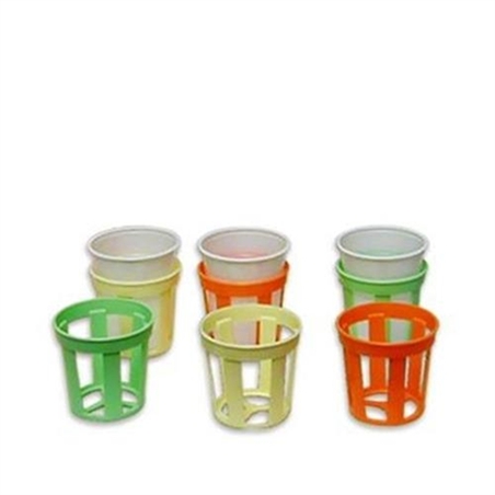 6 Sottobicchieri In Plastica